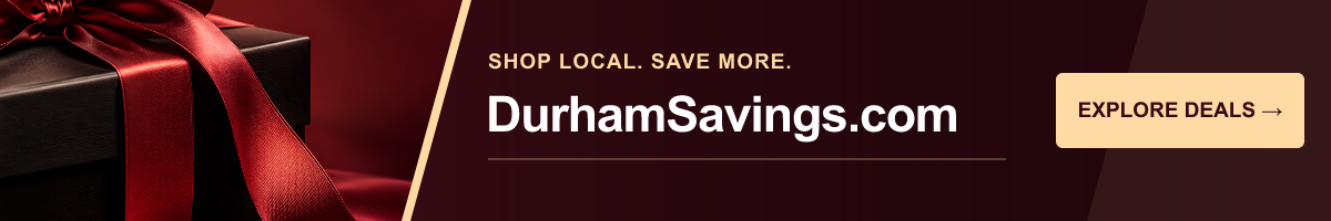 Durham Savings — Slim 1200 × 200